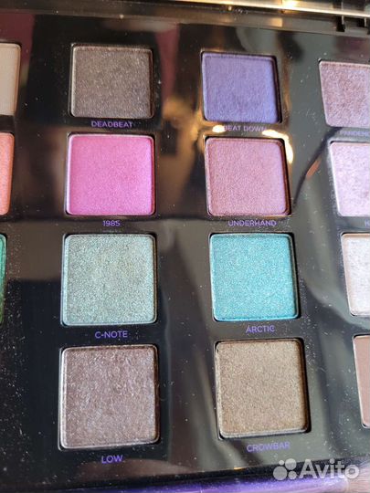 Палетка теней urban decay Vice