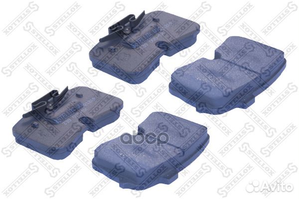339 000-SX 328 00FDB855 колодки дисковые п A