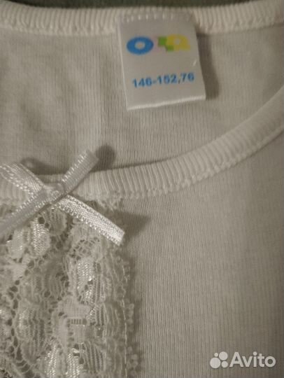 Майка на девочку хлопок