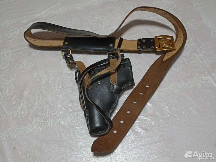 Поясной ремень с кобурой Адмирала вмф СССР