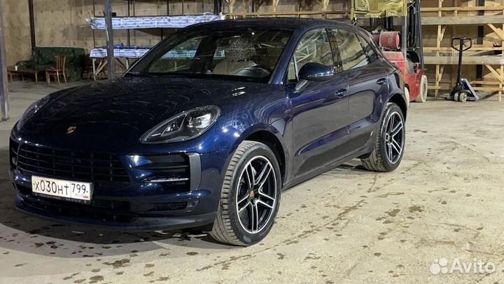 Капот porsche macan