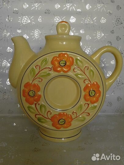 Чайник + 2 бокала СССР