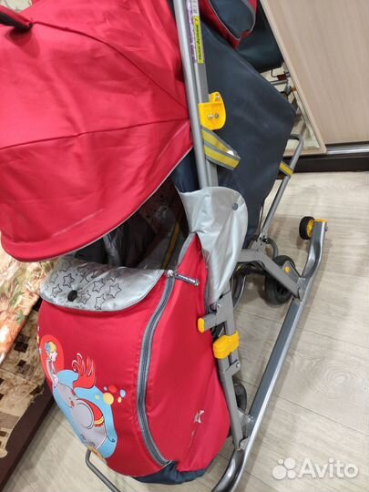Санки коляска nika kids