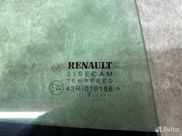 Форточка двери задней правой Renault Logan 2 2016
