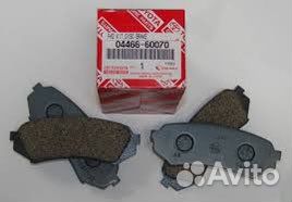 Колодки тормозные задние Toyota, 04466-60070