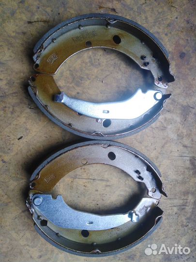Колодки тормозные барабанные volkswagen polo