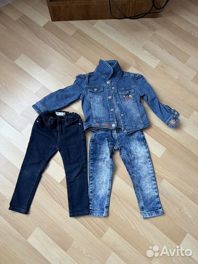 Пакет вещей на девочку 80-98