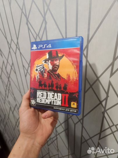 Диск для ps4 RDR2