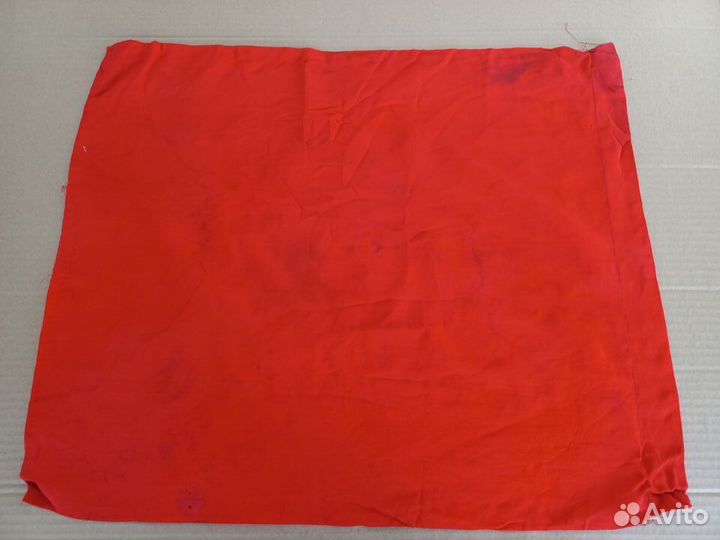 Флаг пионерский, пионерский отрядный флаг, СССР