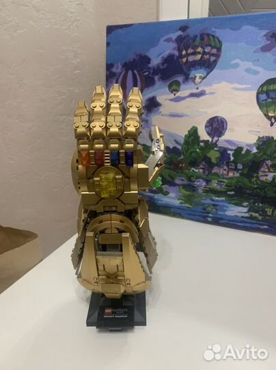 Перчатка бесконечности lego