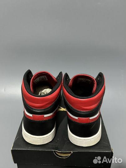 Кроссовки Nike Air Jordan 1 Mid Black оригинал