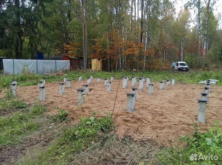 Сваи забивные железобетонные