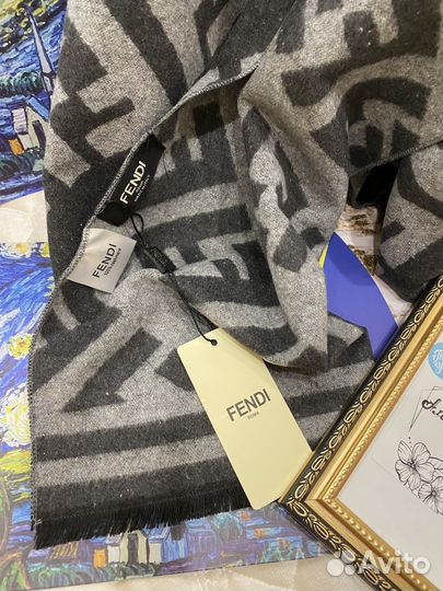 Шарф мужской fendi