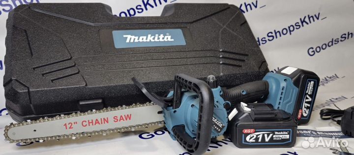 Цепная аккумуляторная пила Makita 12дюймов