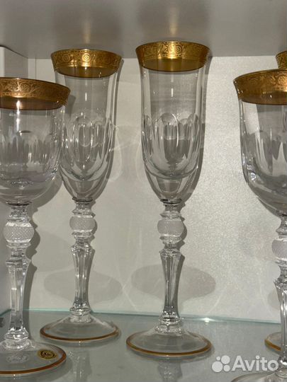 Хрустальные фужеры