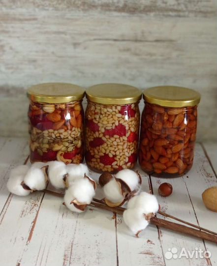 Орехи в меду