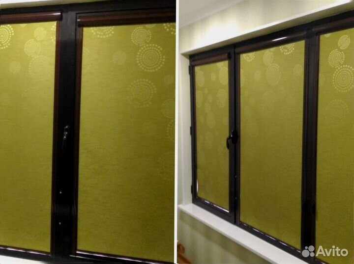 Рулонные шторы на окна в мансарду