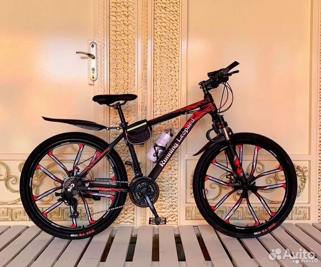 Велосипед на литых 26 с дисковыми тормозами