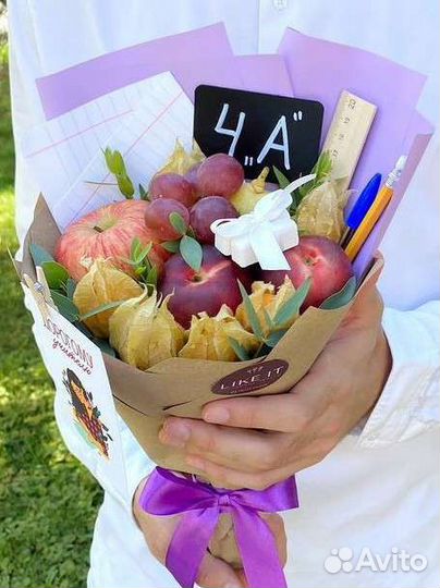 Съедобные букеты на 1 сентября