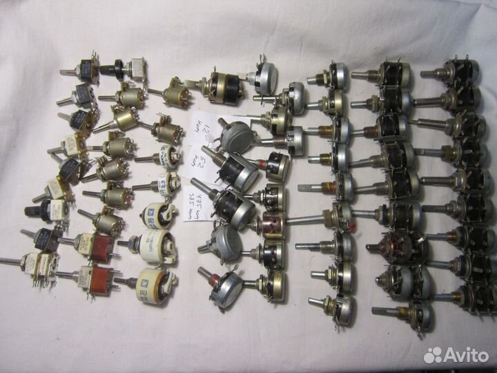 Переменные резисторы