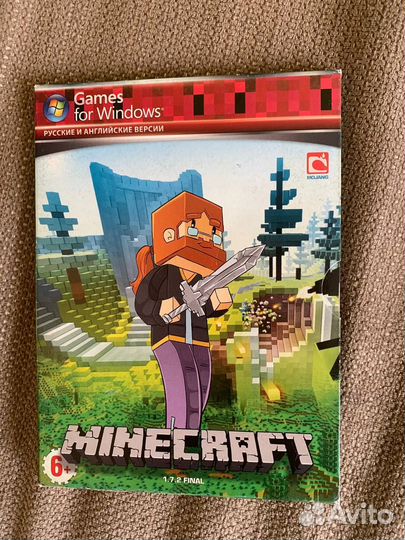 Диск с игрой Minecraft 1.7.2