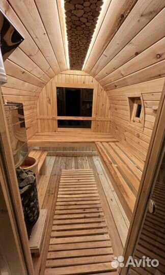 Аренда бани на прицепе С доставкой