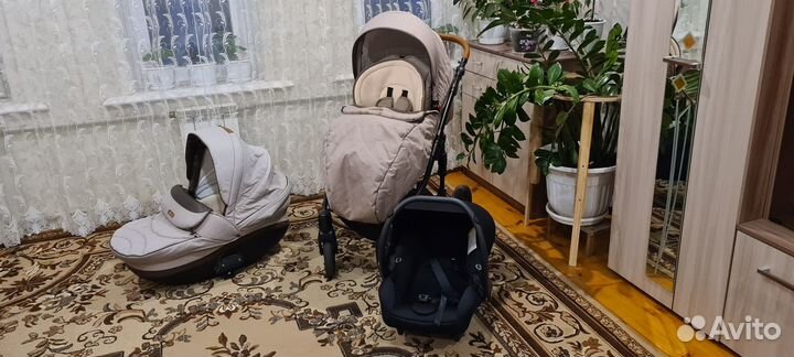 Детская коляска 3 в 1 бу