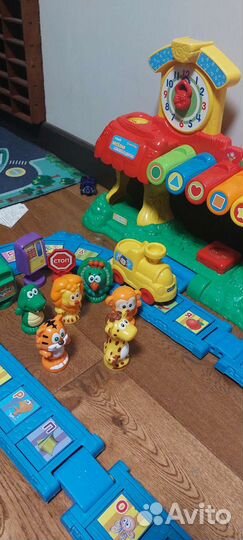 Интерактивная игрушка железная дорога SmartVille