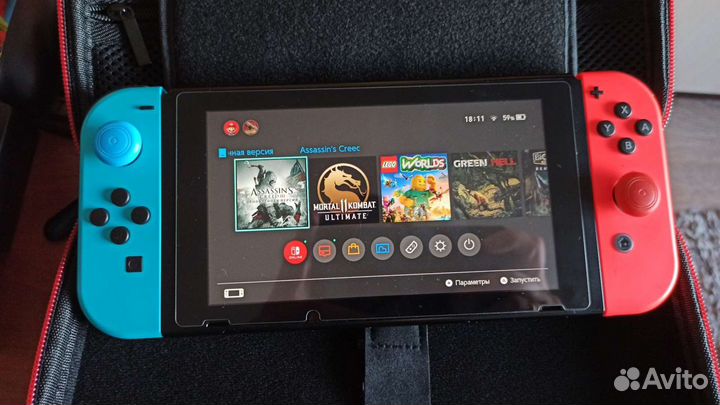 Nintendo switch 1gen + Комплект hwfly RP 2040