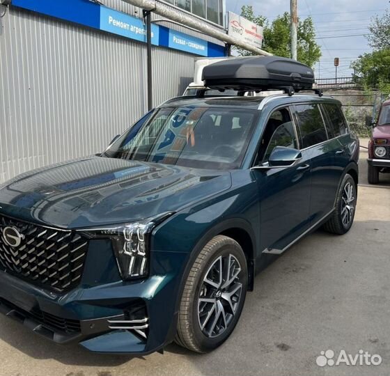 На GAC GS8 поперечины на рейлинги Scout-2 LUX