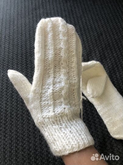 Варежки ручной работы