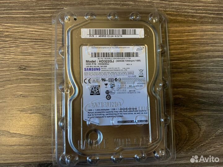 Жёсткий диск Samsung HD322GJ 320 GB