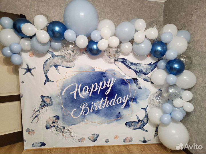 Баннер на день рождения