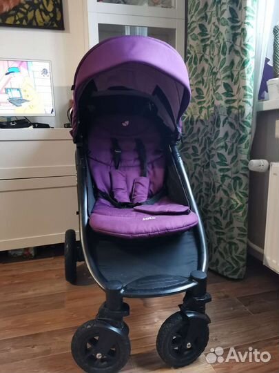 Коляска 3в1, люлька, автокресло Joie Litetrax 4Air