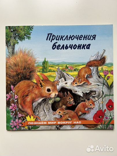 Книги про приключения львенка и бельчонка