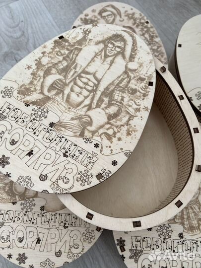 Коробочки шкатулки для новогодних подарков