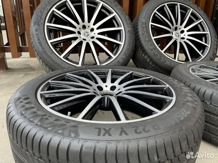Оригинальные колеса Mercedes GLS167,glsx167 r22