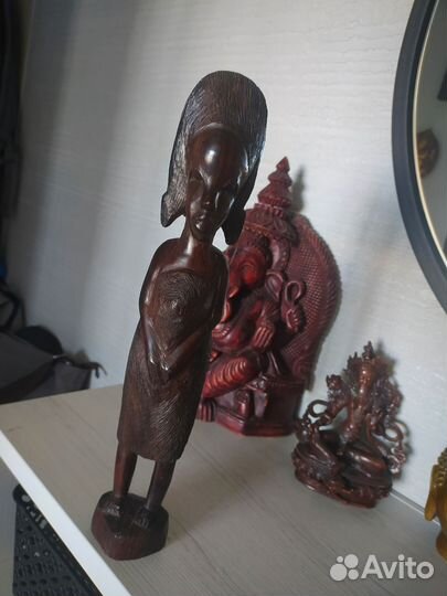 Фигурка эбен, железное дерево Статуэтка decor