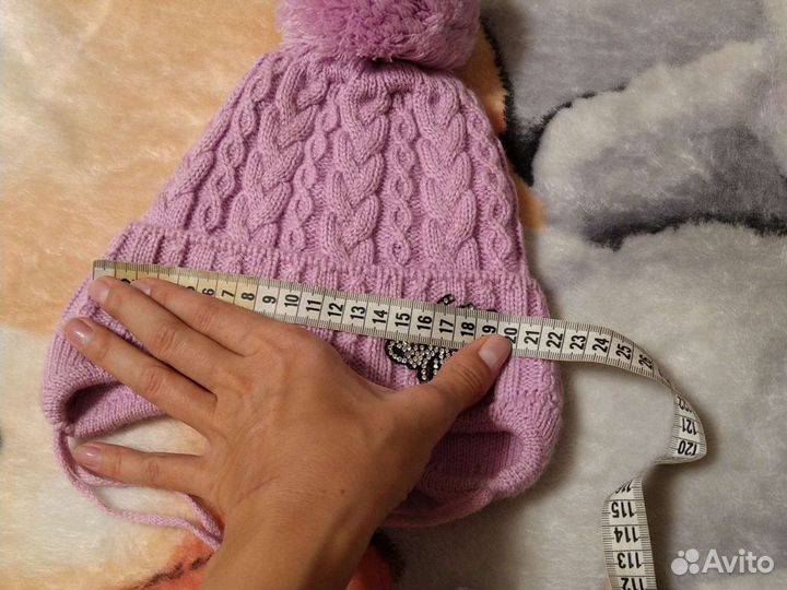 Шапка на 3-5 лет. демисезонная для девочки