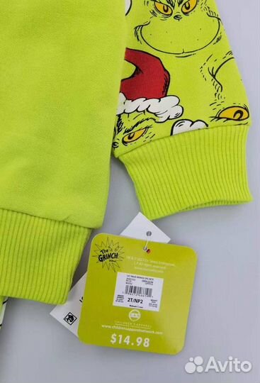 Костюм детский гринч