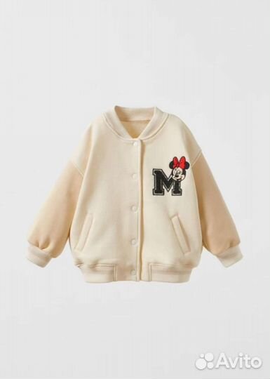 Бомбер новый для девочки Zara 104-110