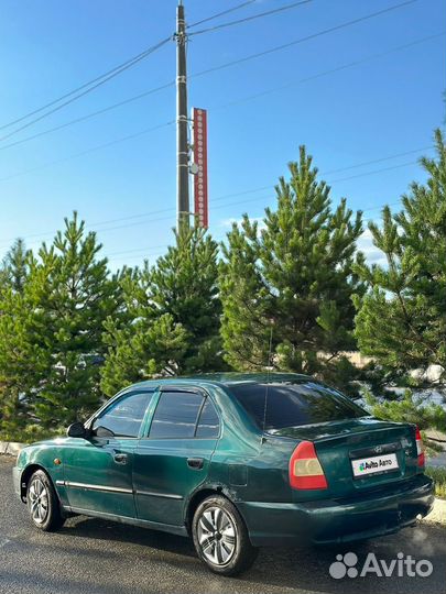 Hyundai Accent 1.5 МТ, 2001, 315 000 км