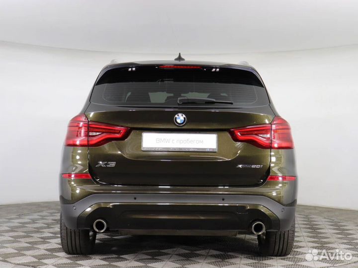BMW X3 2.0 AT, 2018, 87 794 км
