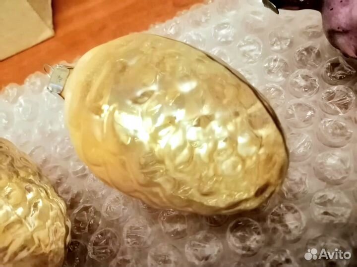 Елочные игрушки шишки СССР