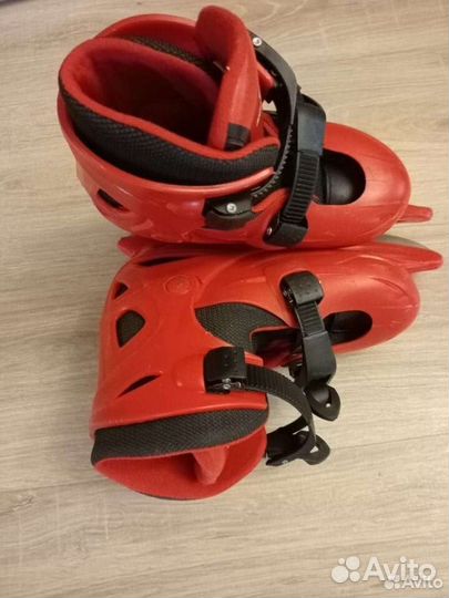 Коньки ледовые раздвижные 33-36