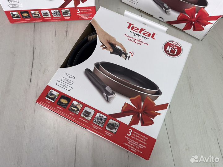 Tefal ingenio наборы 3в1