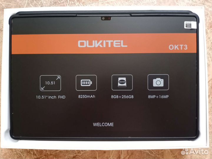Oukitel OKT3 8/256 новый планшет