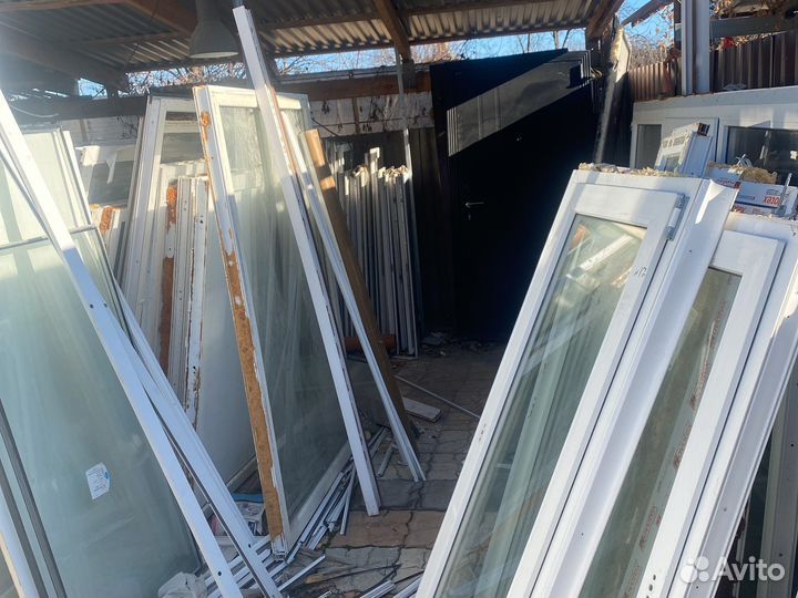 Окна пластиковые бу