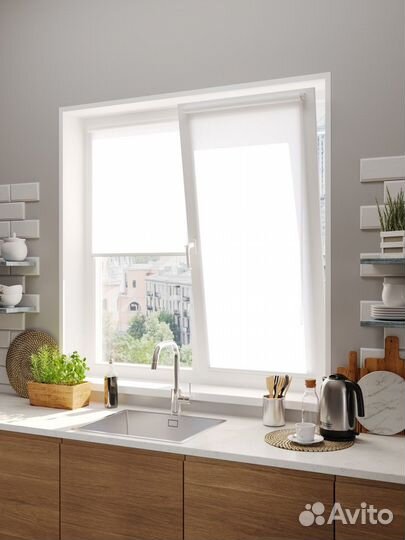 Рулонные шторы Блэкаут Золотые RAL1874