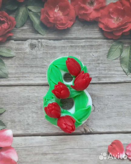 Силиконовая форма для мыла, гипса